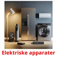 Elektriske apparater picture flashcards