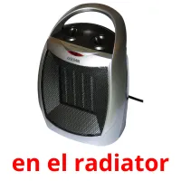 en el radiator picture flashcards