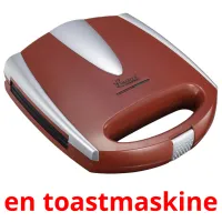 en toastmaskine picture flashcards