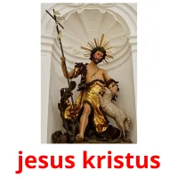 jesus kristus picture flashcards