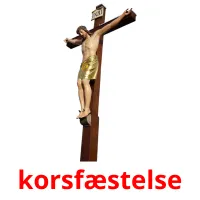 korsfæstelse picture flashcards