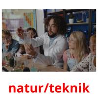 natur/teknik cartões com imagens