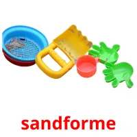 sandforme cartes flash