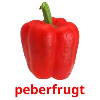 peberfrugt card for translate