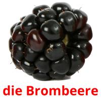 die Brombeere card for translate