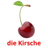 die Kirsche card for translate
