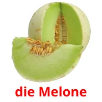 die Melone cartões com imagens