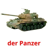 der Panzer flashcards illustrate