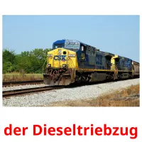 der Dieseltriebzug flashcards illustrate