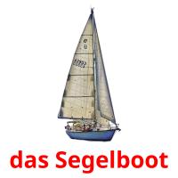 das Segelboot card for translate