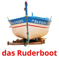 das Ruderboot picture flashcards