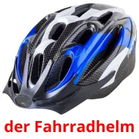 der Fahrradhelm cartões com imagens