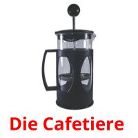 Die Cafetiere  picture flashcards