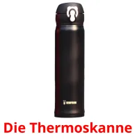 Die Thermoskanne  cartes flash