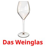 Das Weinglas  card for translate