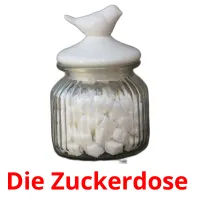 Die Zuckerdose  cartes flash