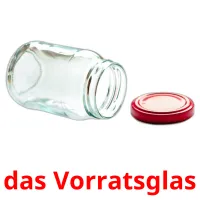 das Vorratsglas cartes flash