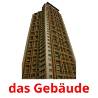 das Gebäude picture flashcards