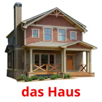 das Haus picture flashcards