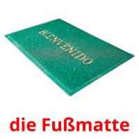 die Fußmatte card for translate