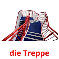 die Treppe picture flashcards