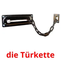 die Türkette picture flashcards