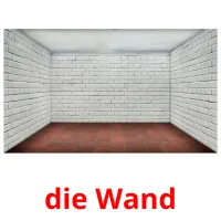 die Wand picture flashcards