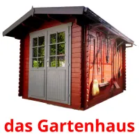 das Gartenhaus Tarjetas didacticas