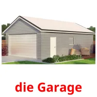 die Garage Tarjetas didacticas