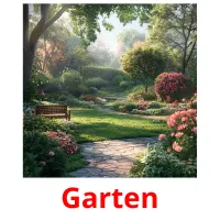 Garten Tarjetas didacticas