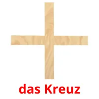 das Kreuz picture flashcards