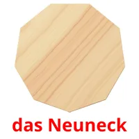 das Neuneck picture flashcards