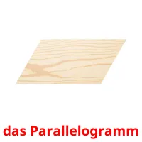 das Parallelogramm picture flashcards