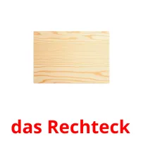 das Rechteck picture flashcards