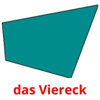 das Viereck card for translate