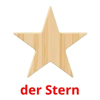 der Stern picture flashcards