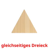 gleichseitiges Dreieck picture flashcards