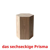 das sechseckige Prisma ansichtkaarten