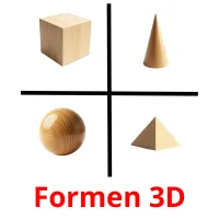 Formen 3D ansichtkaarten