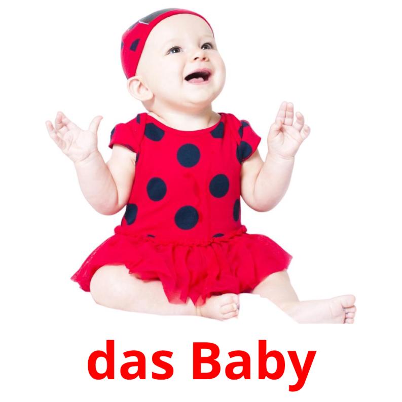 das Baby picture flashcards
