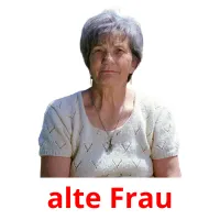 alte Frau cartões com imagens