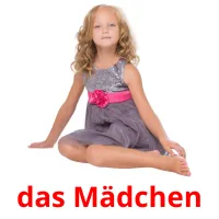 das Mädchen cartões com imagens