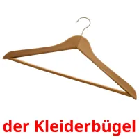 der Kleiderbügel Tarjetas didacticas