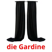 die Gardine Tarjetas didacticas