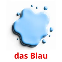 das Blau ansichtkaarten