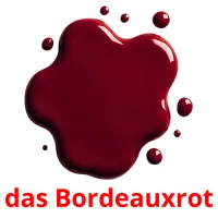 das Bordeauxrot ansichtkaarten