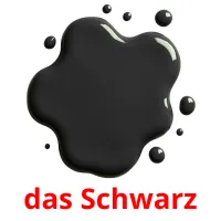 das Schwarz ansichtkaarten