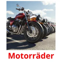 Motorräder picture flashcards