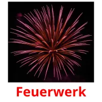 Feuerwerk cartões com imagens