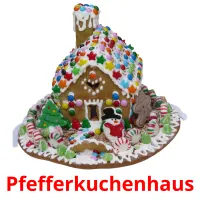 Pfefferkuchenhaus cartões com imagens